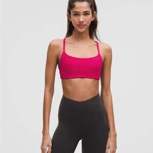 Lululemon Athletica Pink Dragonfruit Sports Bra